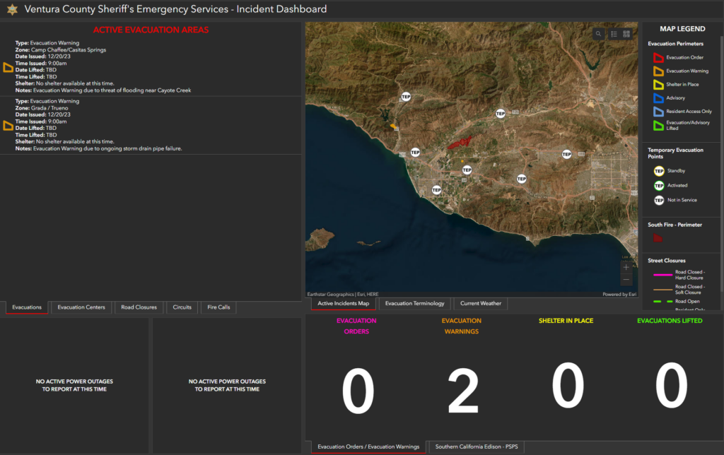 REALTIME INCIDENT DASHBOARD